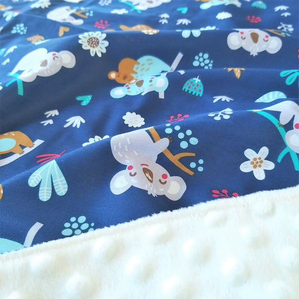 Baby Blanket Koala Pepe Peach