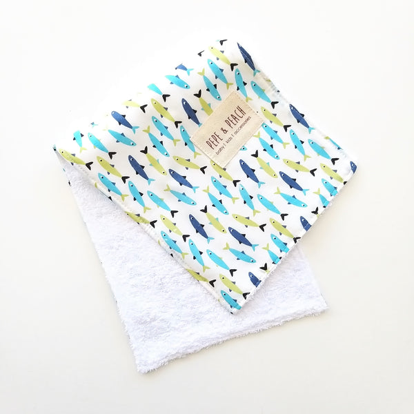 Burp Cloth - Anchovies