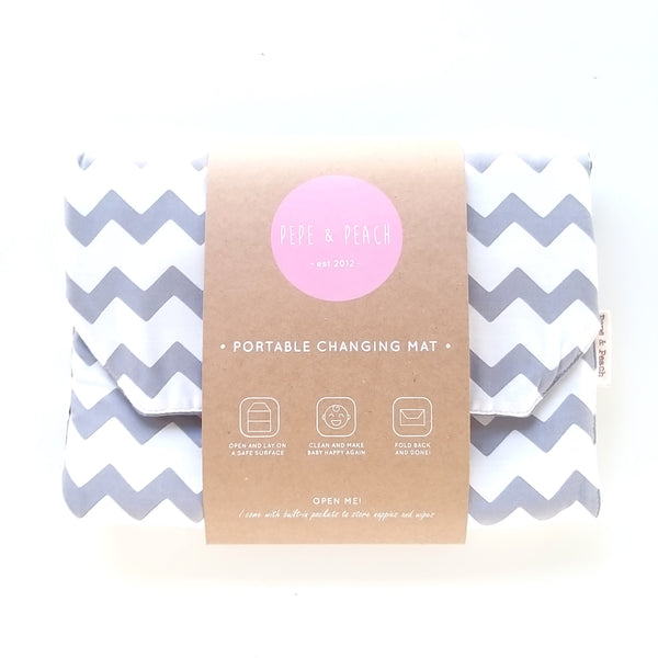 Baby Change Mat - Chevron