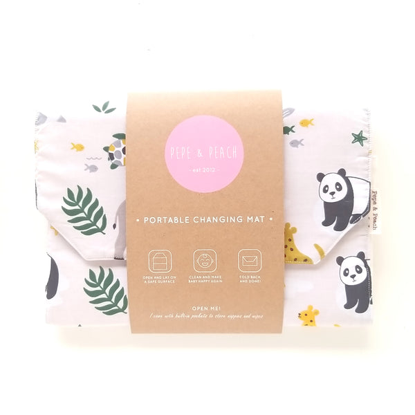 Baby Change Mat - Animals