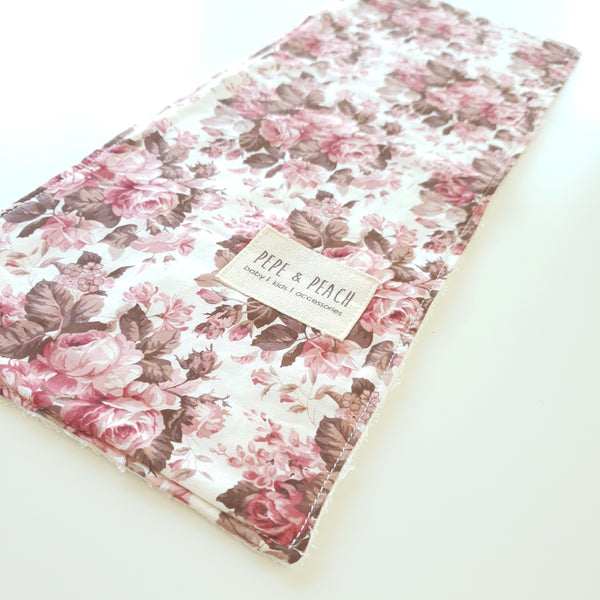 Burp Cloth - Rose