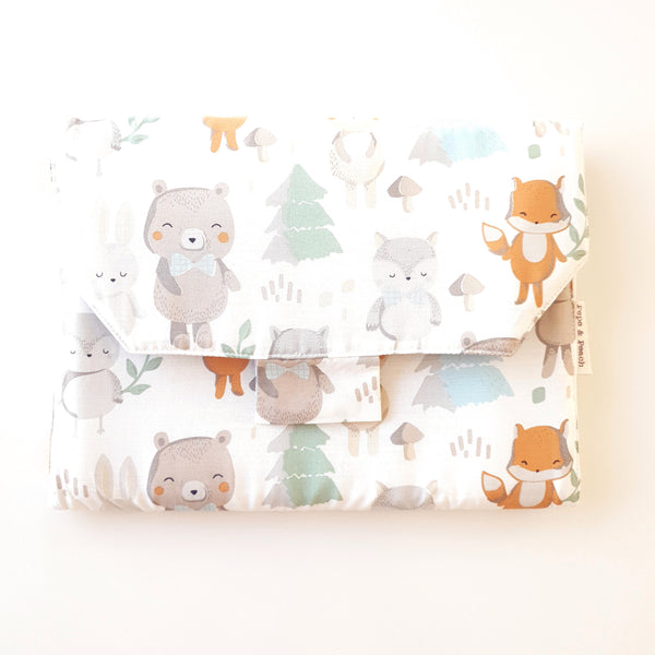 Baby Change Mat - Snowy Forest