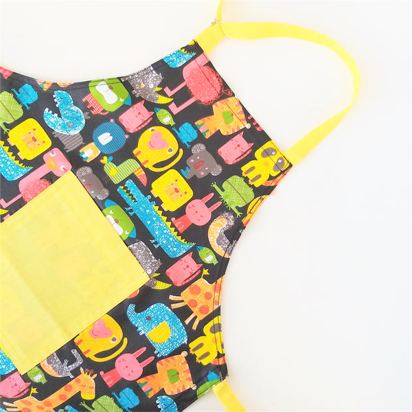 Kids Apron - Zoo