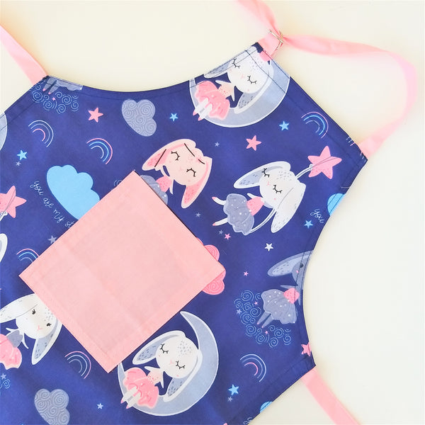 Clearance Kids Apron - Dream Bunnies