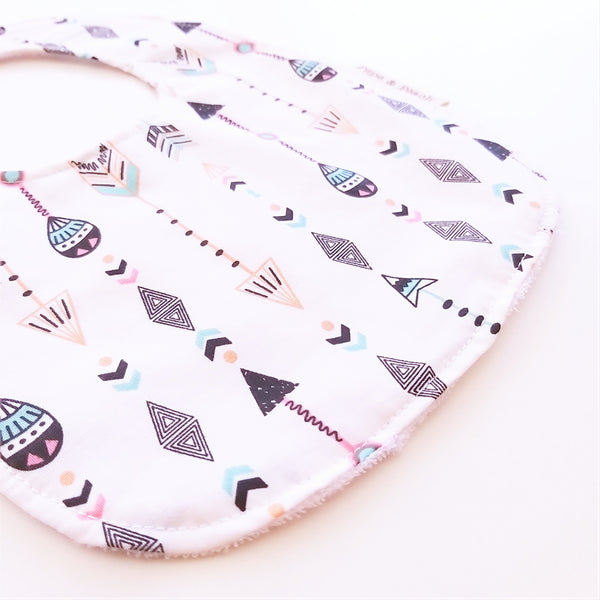 Baby Bib - Aztec Arrows