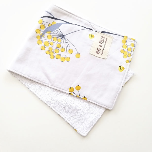 Burp Cloth - Golden Wattle