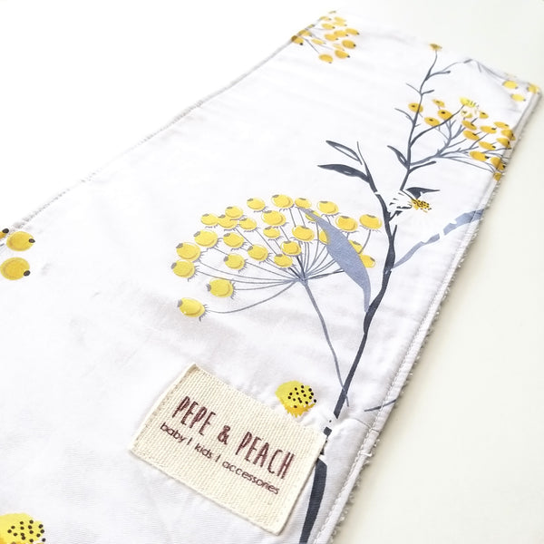 Burp Cloth - Golden Wattle