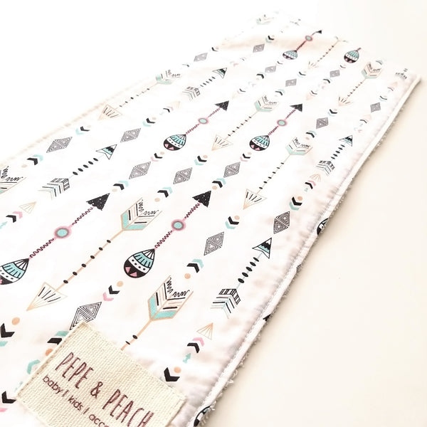 Burp Cloth - Aztec Arrows
