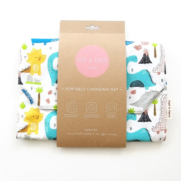 Baby Change Mat - Little Dinosaur