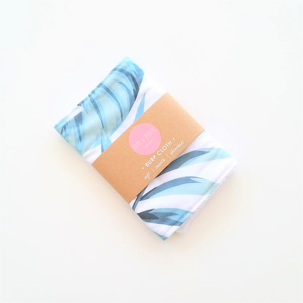 Burp Cloth - Monstera