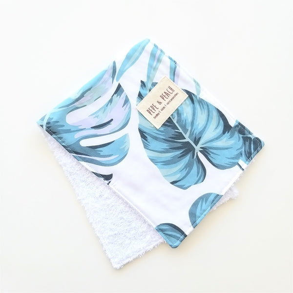 Burp Cloth - Monstera