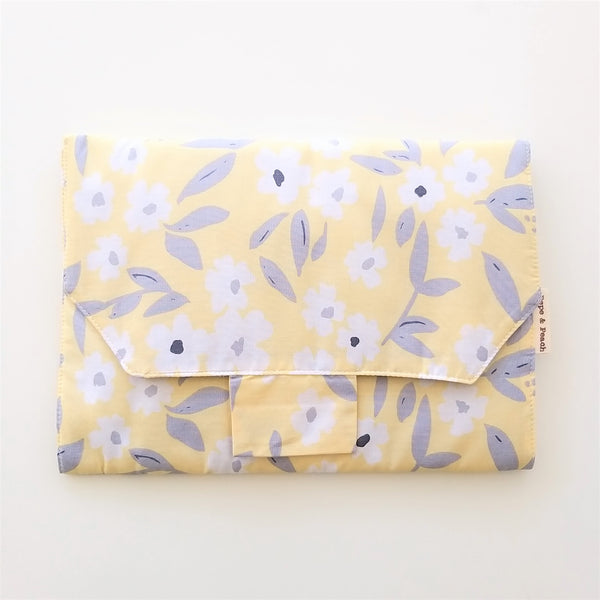 Baby Change Mat - Yellow Flowers