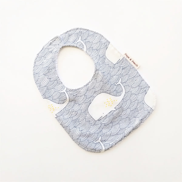 Baby Bib - Whale