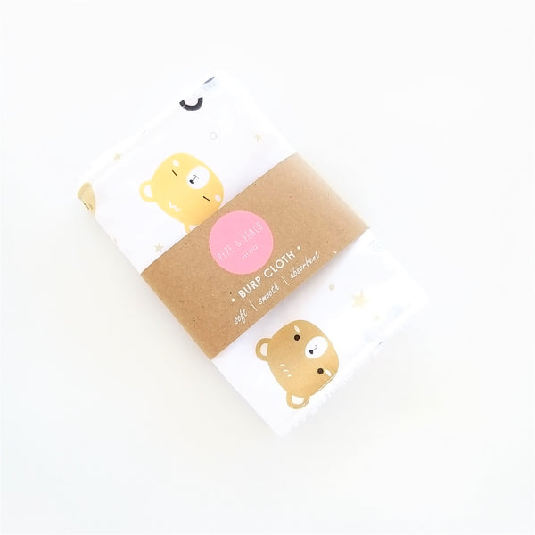 Burp Cloth -  Bear