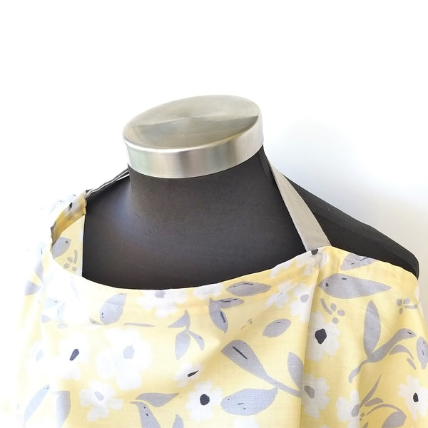Breastfeeding Cover - Yellow Flowers