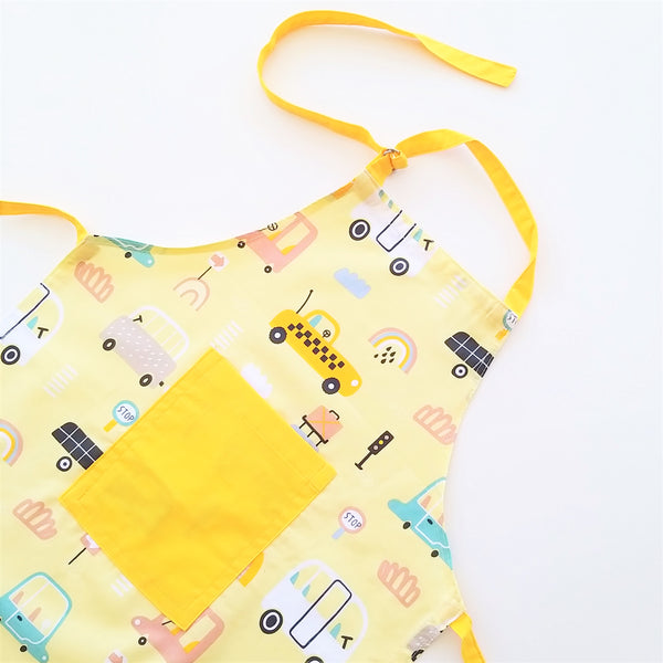 Kids Apron - Vintage Cars