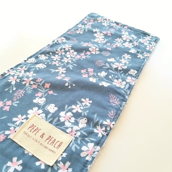 Burp Cloth - Midnight Daisy