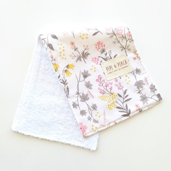 Burp Cloth - Bellflowers