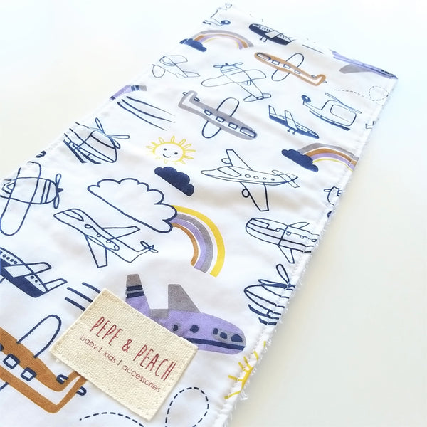 Burp Cloth - Aeroplane