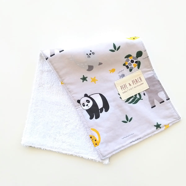 Burp Cloth - Animals
