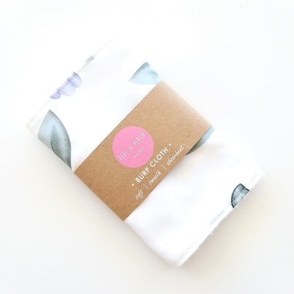 Burp Cloth - Leaves