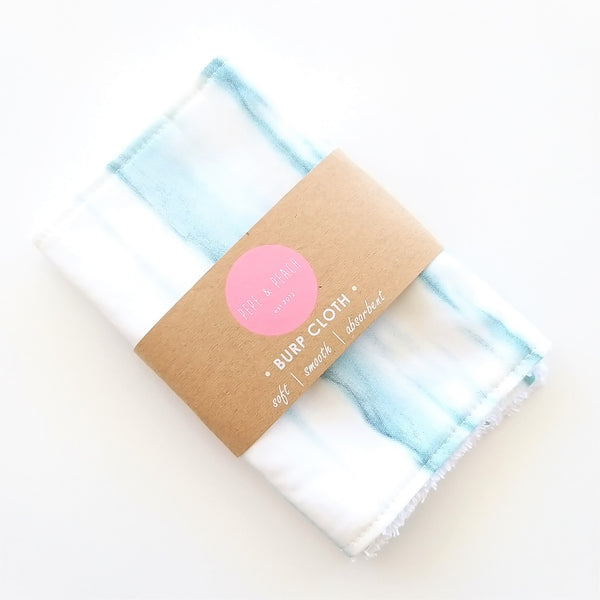 Burp Cloth - Seafoam