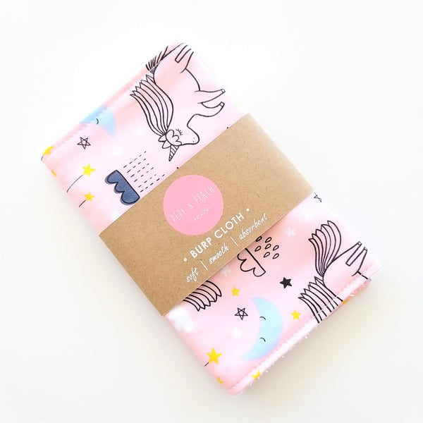 Burp Cloth - Unicorn