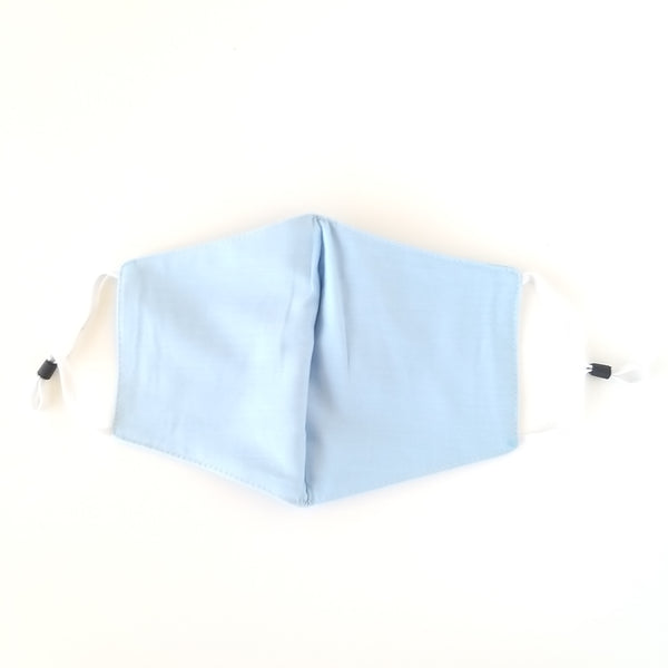 Face Mask - Solid Blue