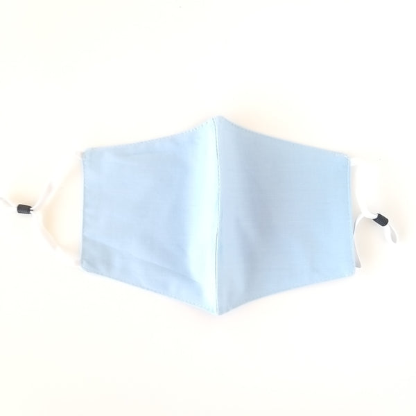 Face Mask - Solid Blue