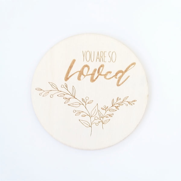 Wooden Greeting Card