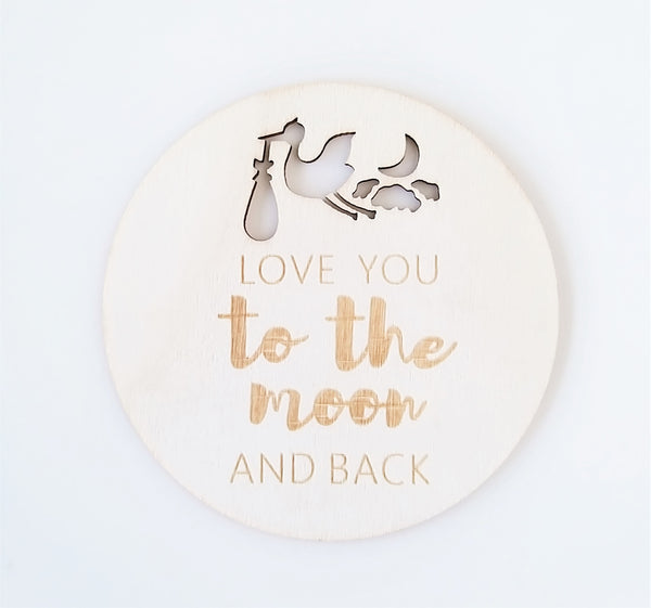 Wooden Greeting Card