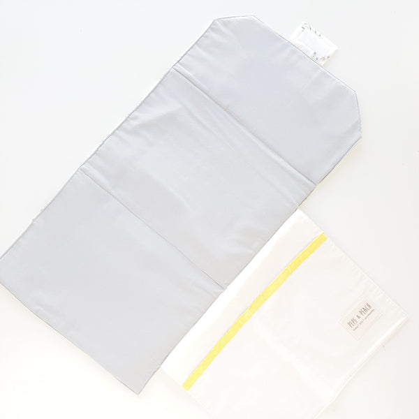 Baby Change Mat - White Jasmine