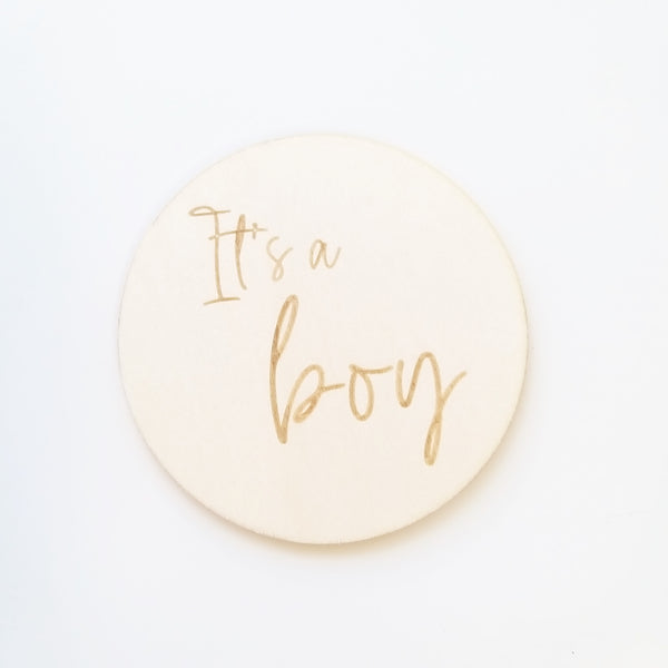 Wooden Greeting Card
