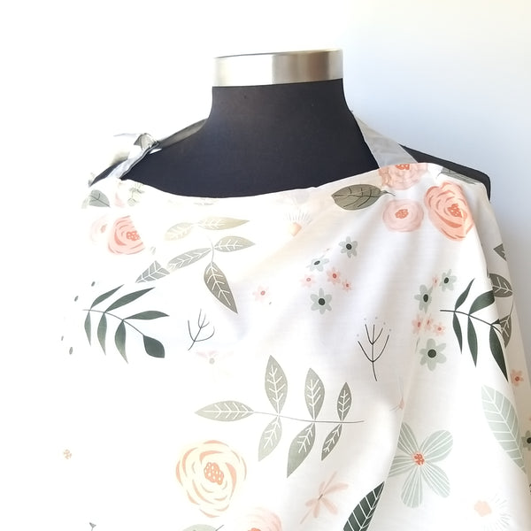 Breastfeeding Cover - Pastel Rose